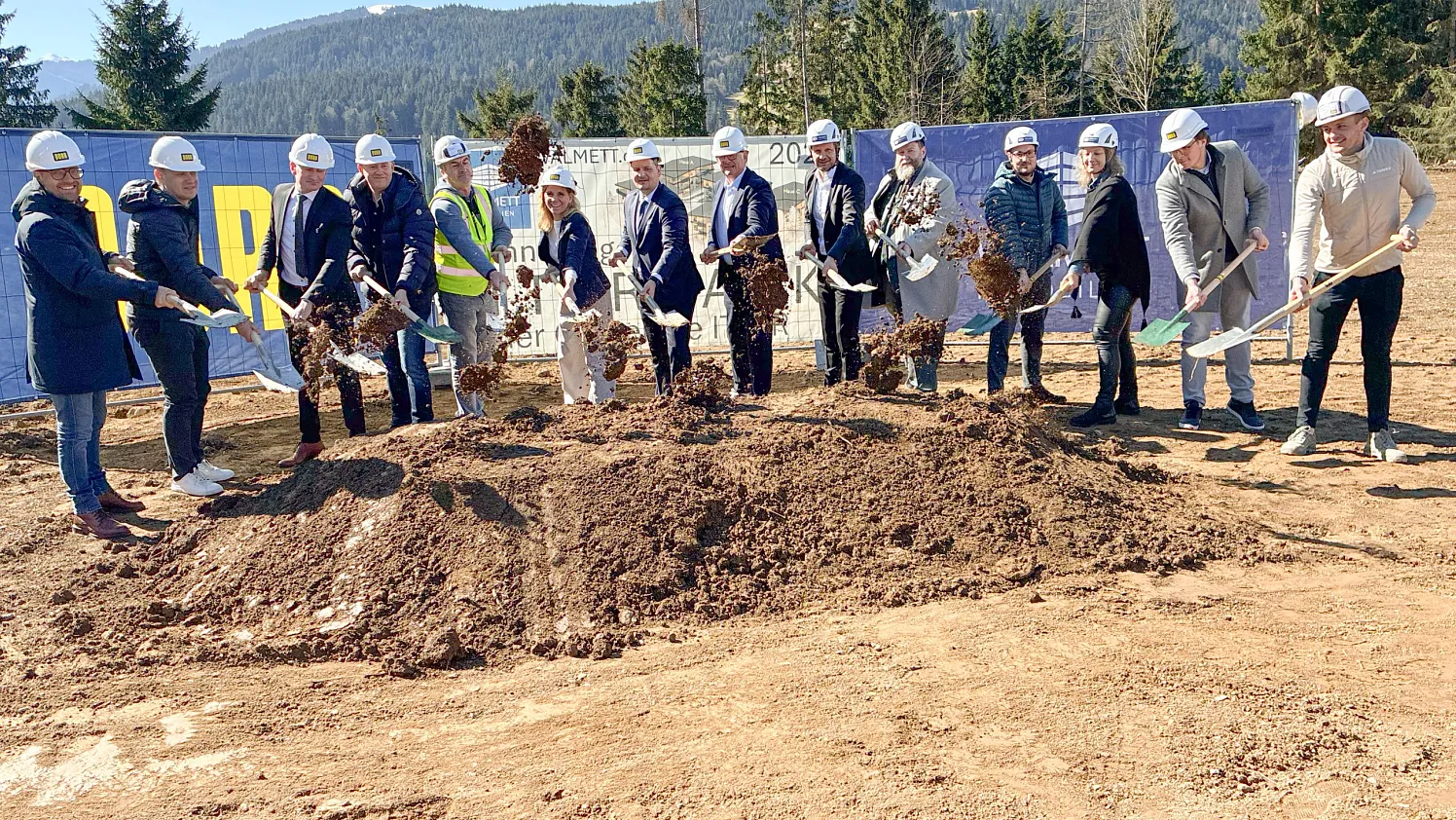 Itterpark Spatenstich Walmett