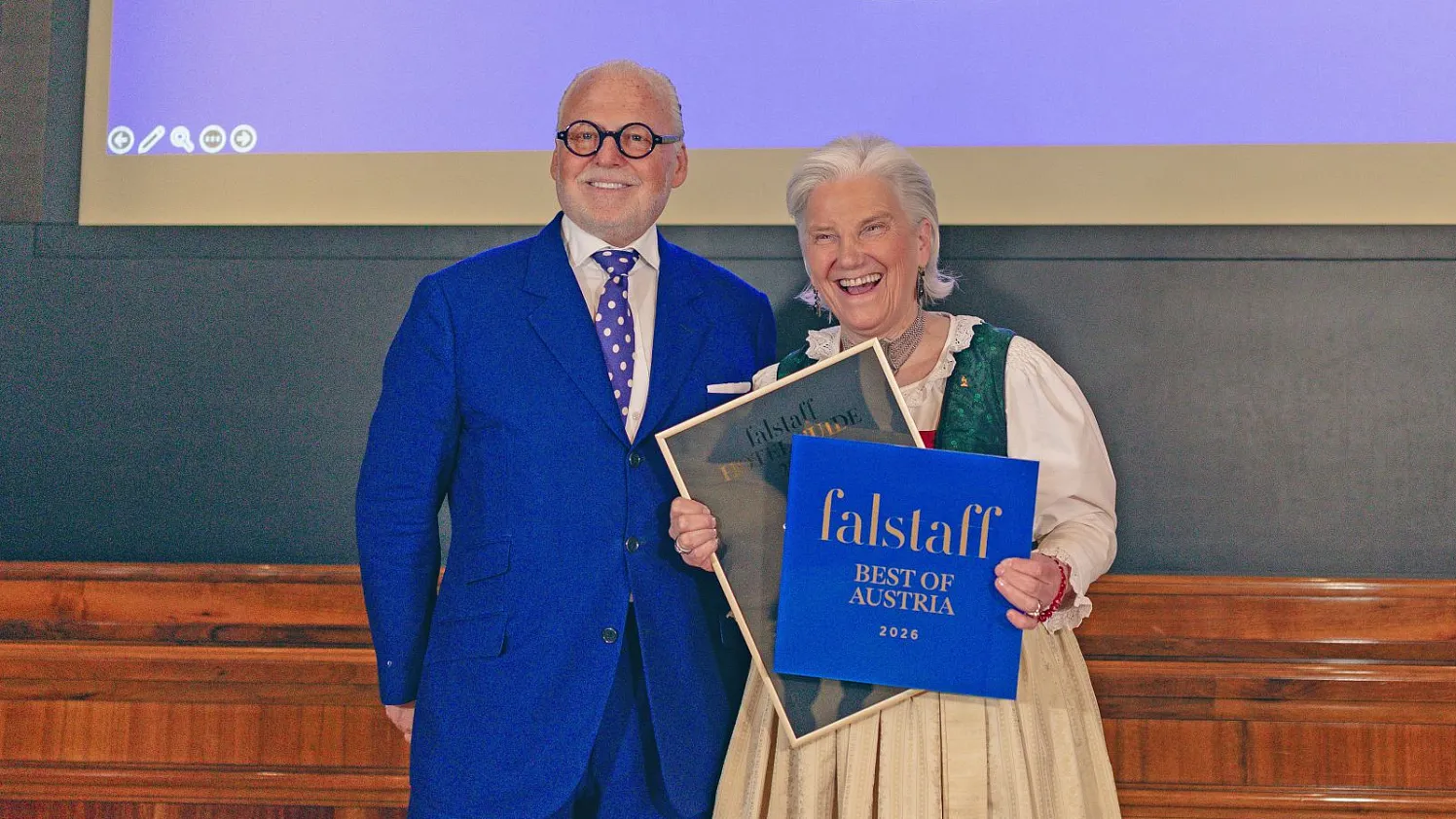 Falstaff Ehrung Signe Reisch