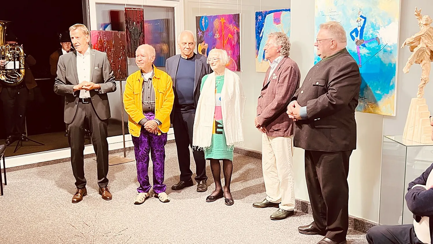 Adi Holzer Ausstellung im Kunstraum Hopfgarten