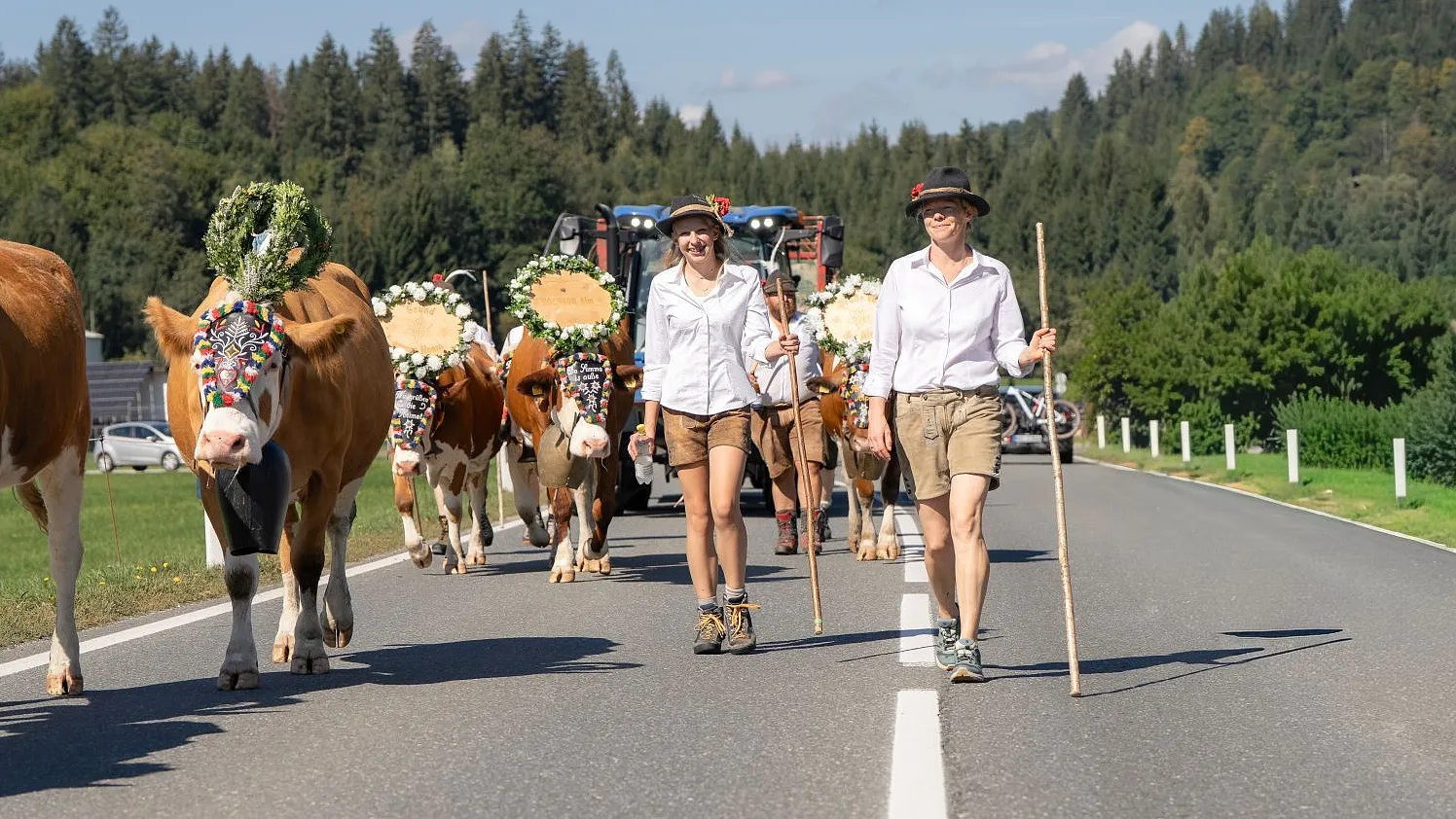 Almabtriebe im Brixental 2026