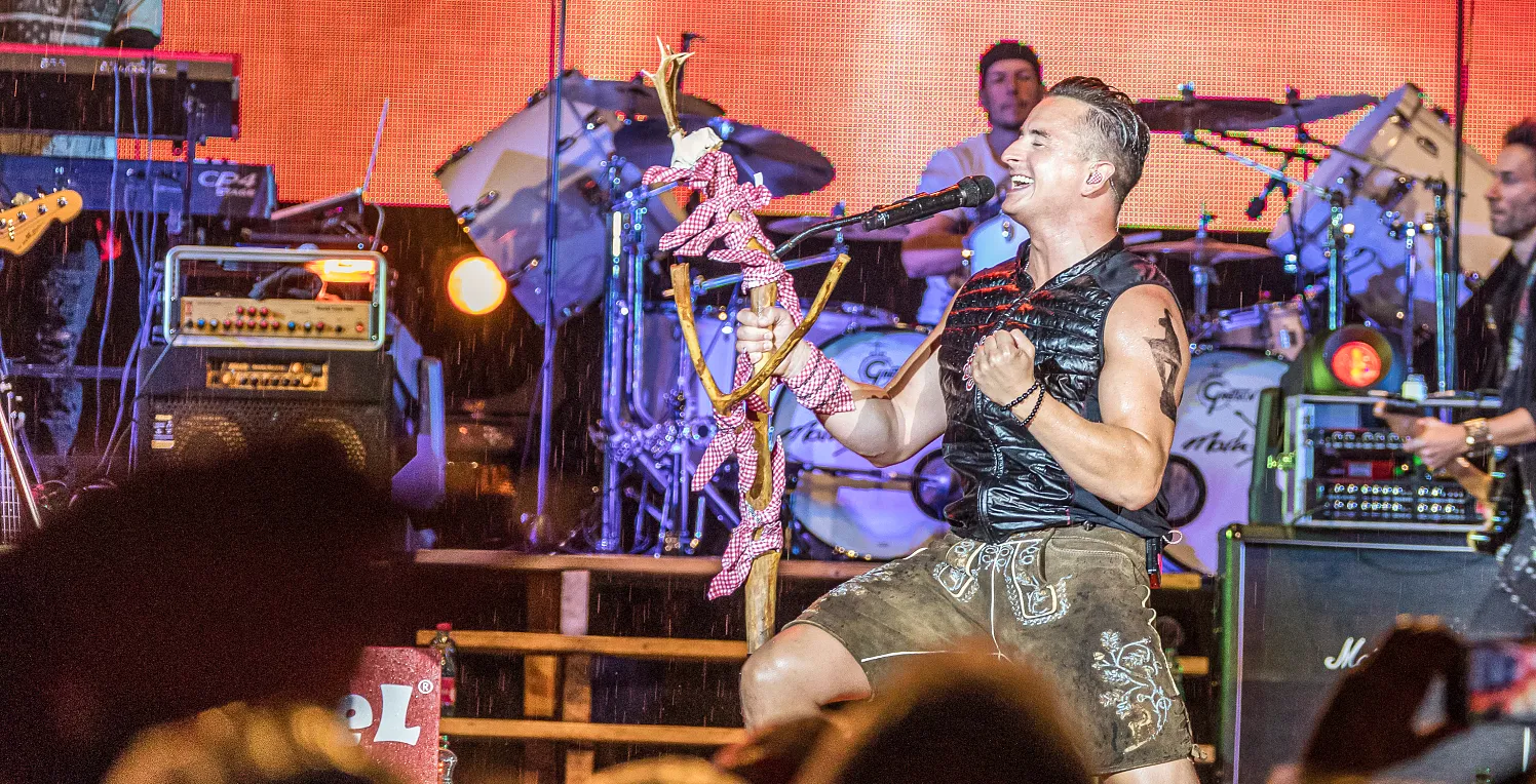 Andreas Gabalier beim Schlagerbooom