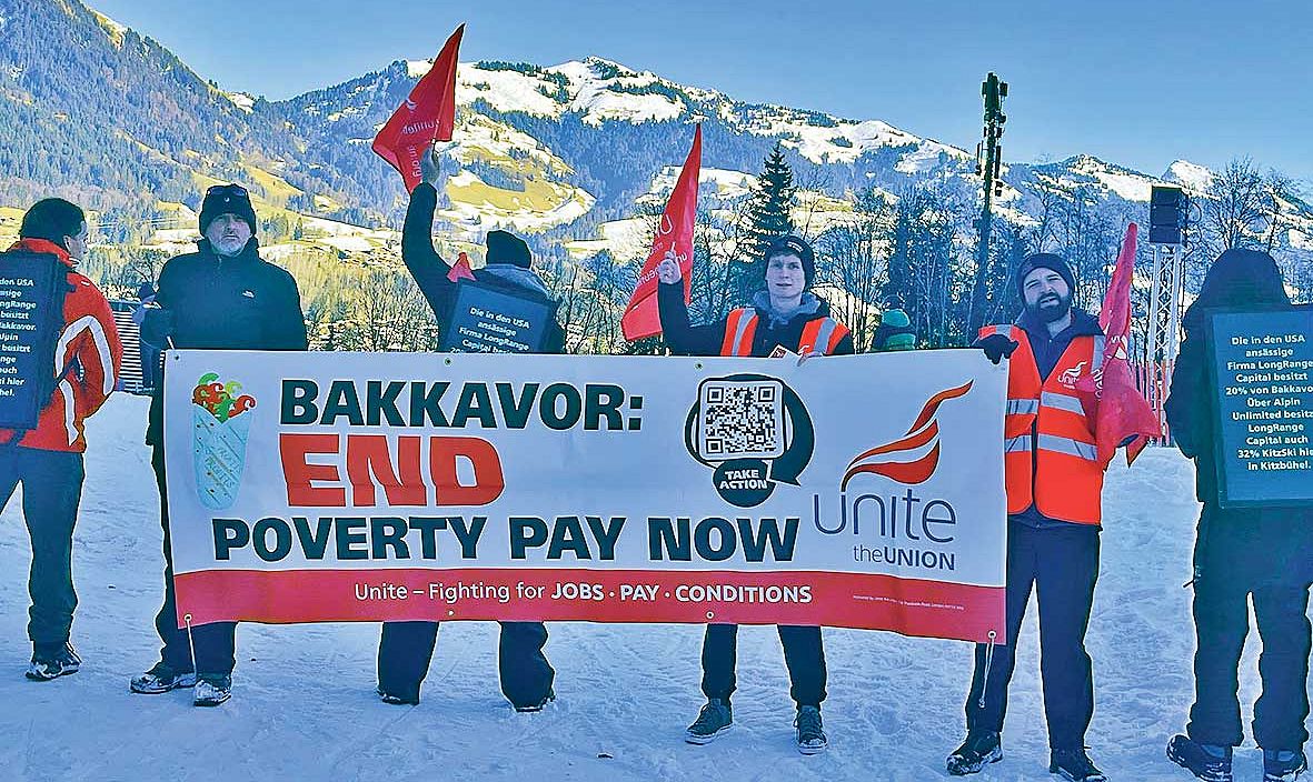 Britische Gewerkschafter