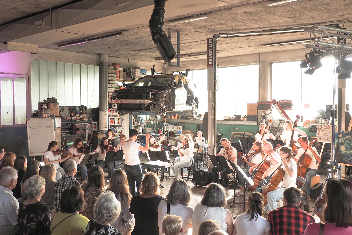 Die außergewöhnliche Location als i-Tüpfelchen eines herausragenden Konzertes