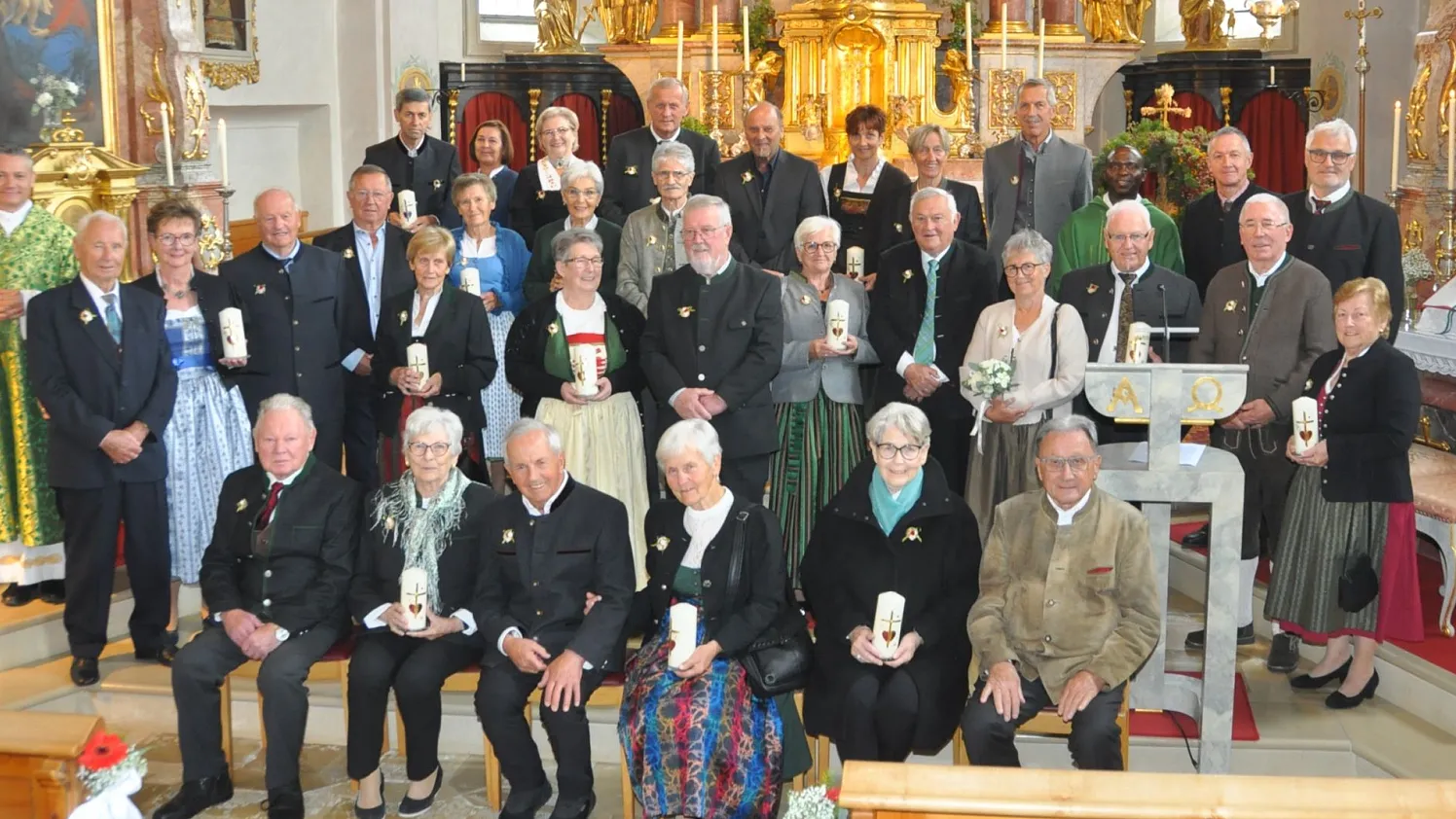 Ehejubilare in Kirchdorf