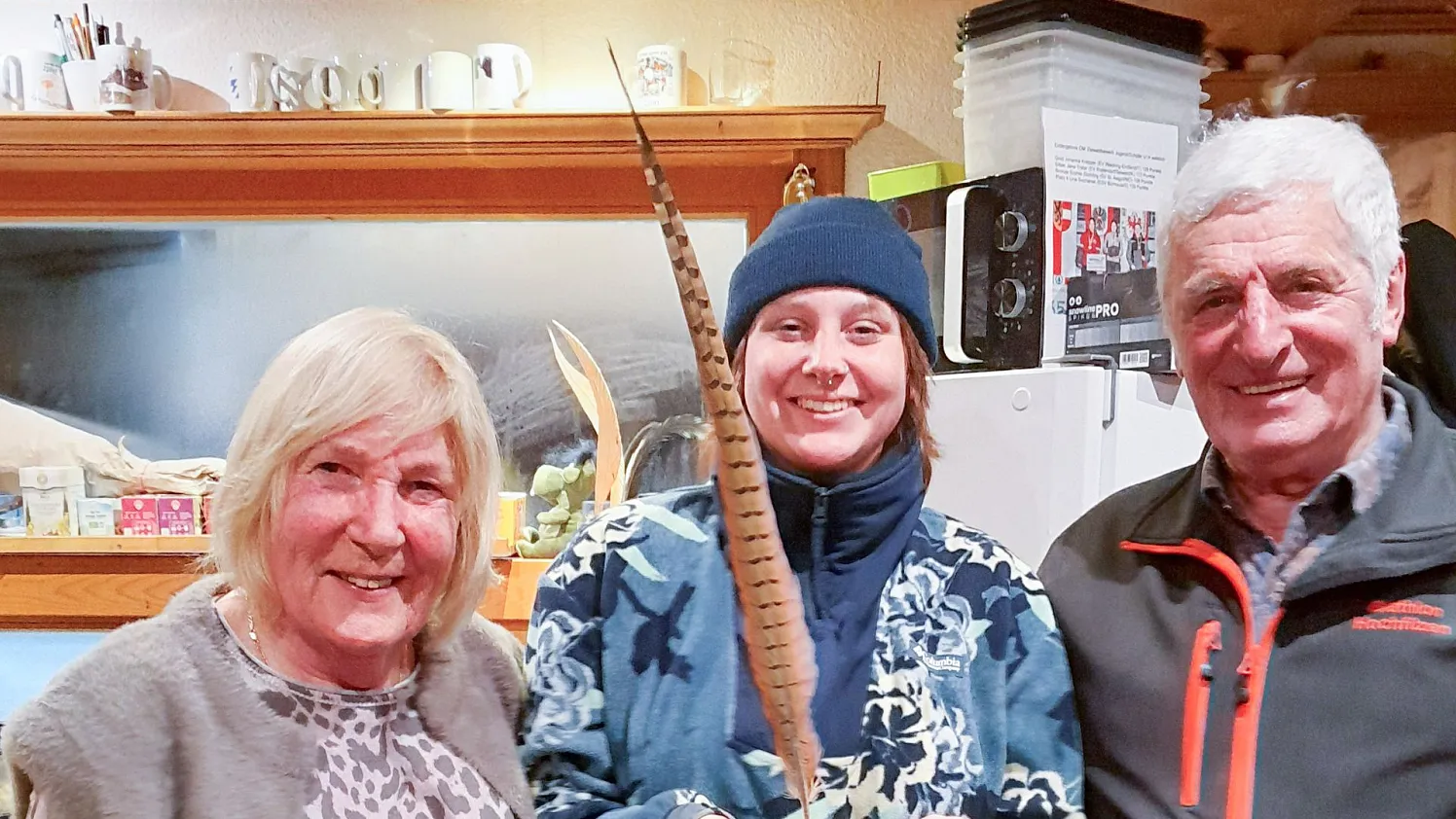 Eisstockschießens der Marketenderinnen des Kameradschaftsbundes