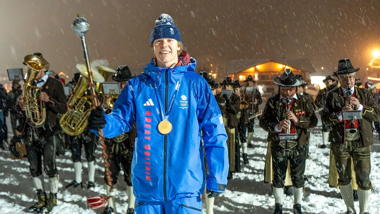 Empfang Olympiasieger Huw Nightingale in Westendorf