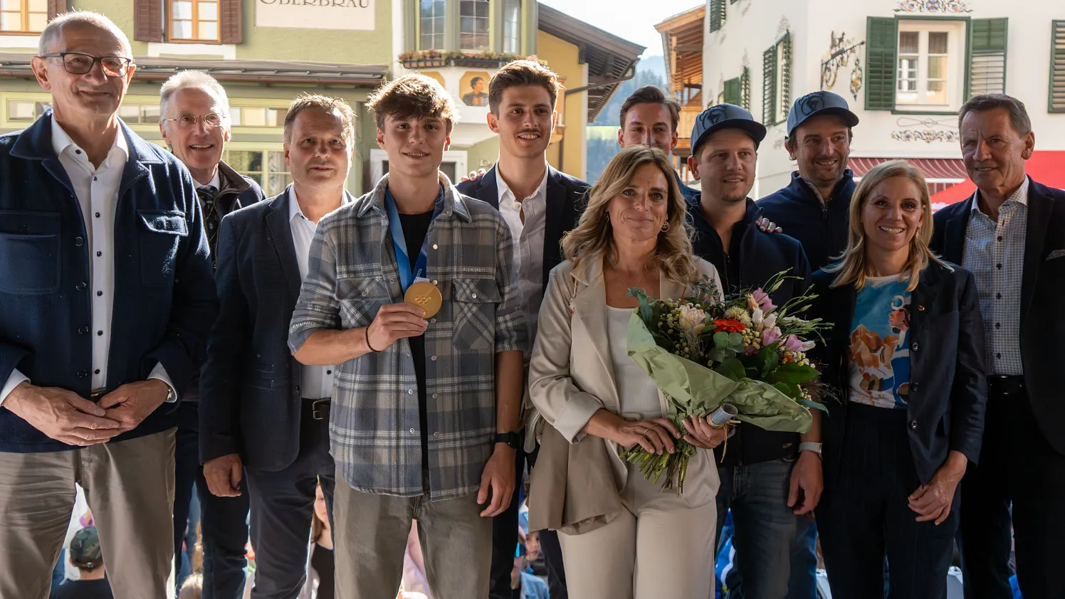 Empfang Olympiasieger Stephan Embacher