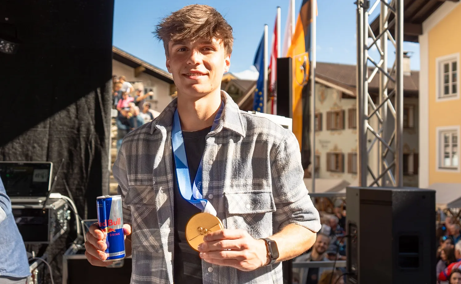 Empfang Olympiasieger Stephan Embacher