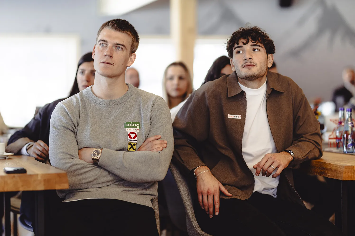 Felix Oschmautz und Enzo Diessl