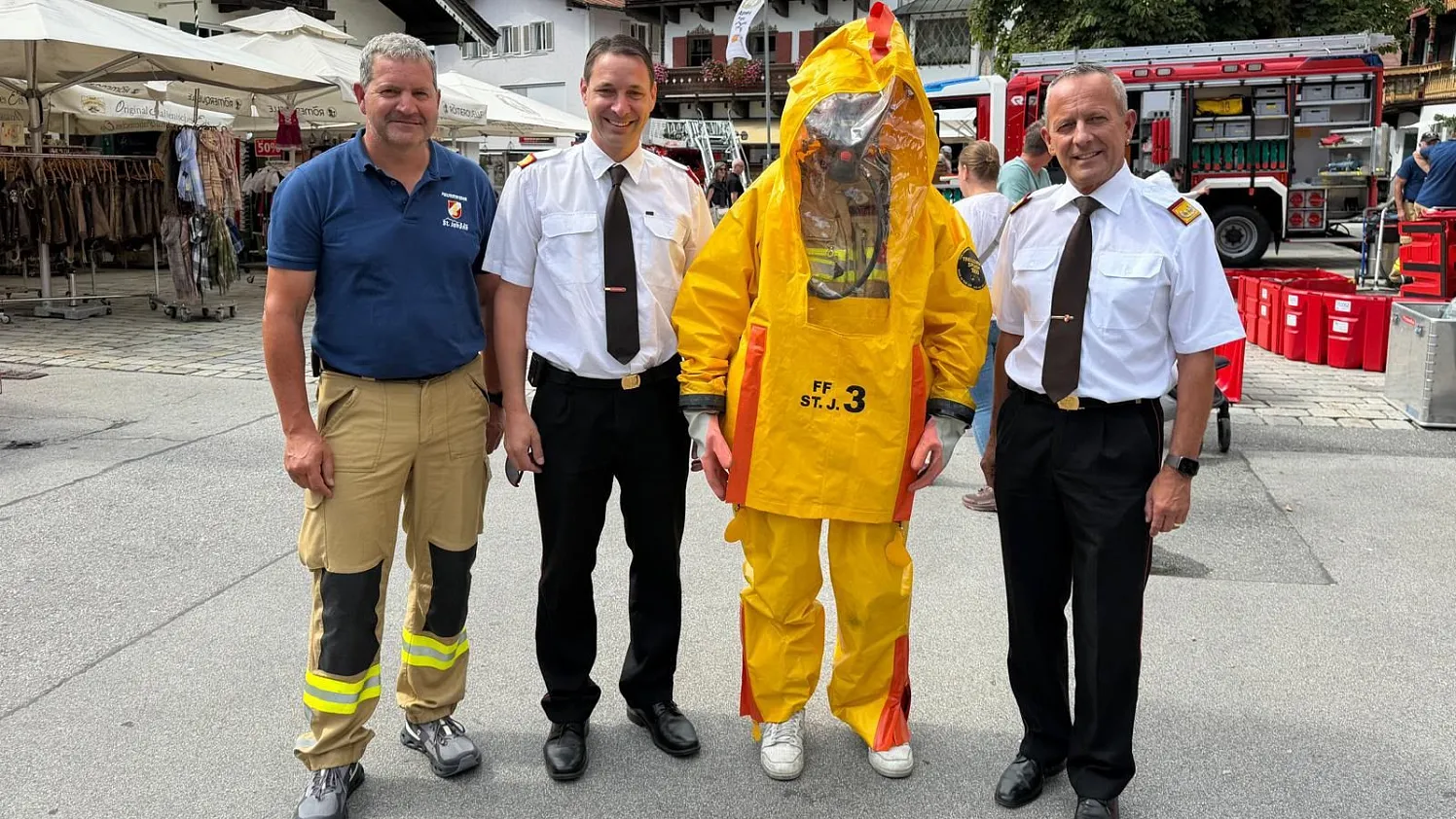 Feuerwehr St. Johann Aktion Hautnah