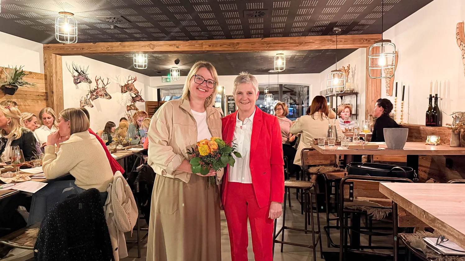 Frau in der Wirtschaft Treffen