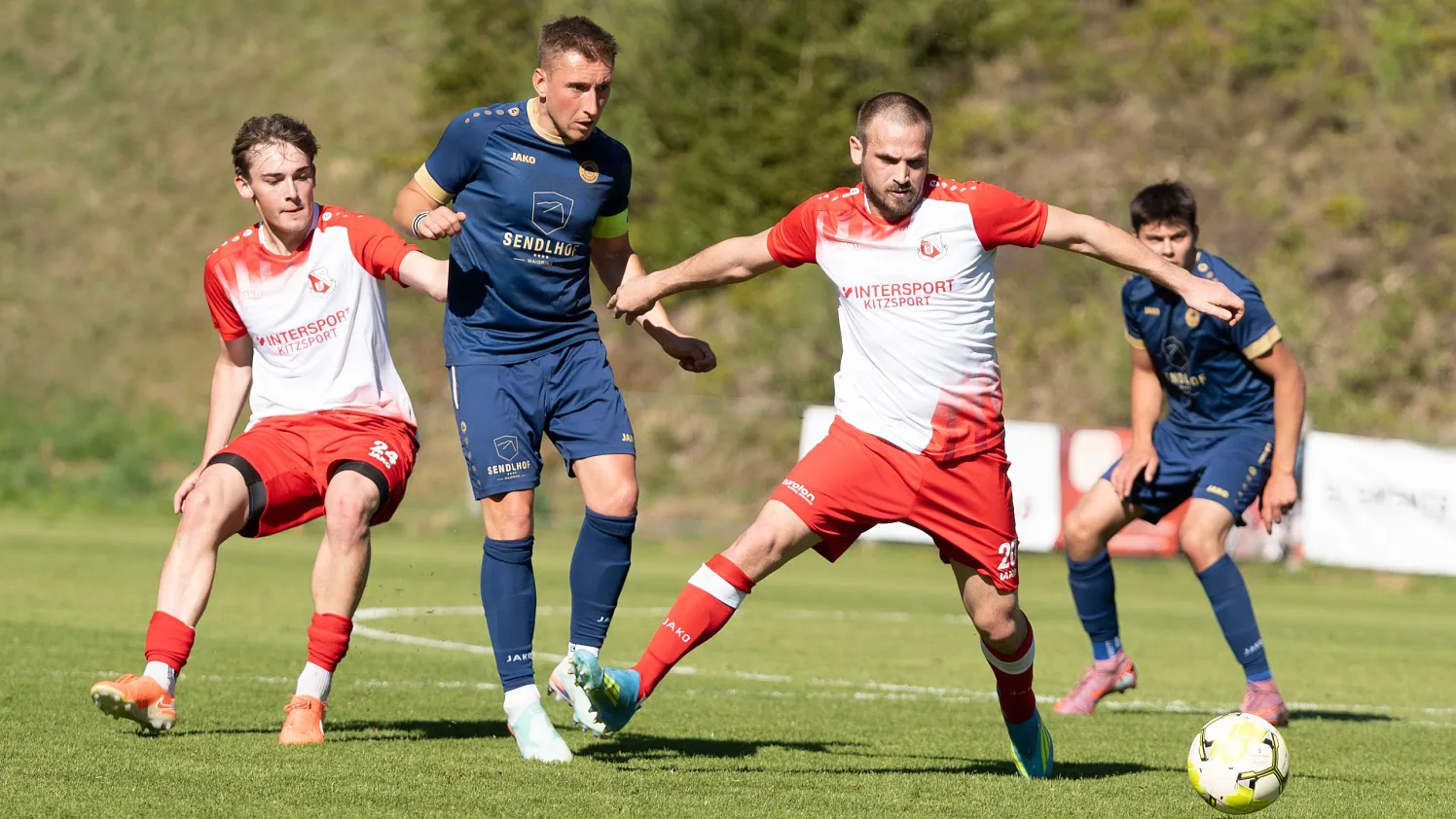 Fußball Hochfilzen Derby Waidring