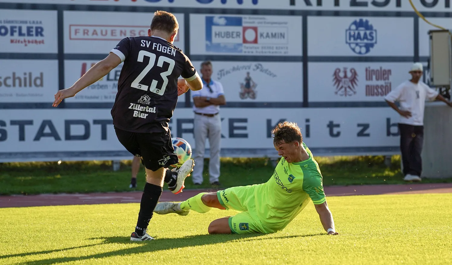 Fußball Regionalliga West Kitzbühel vs Fügen