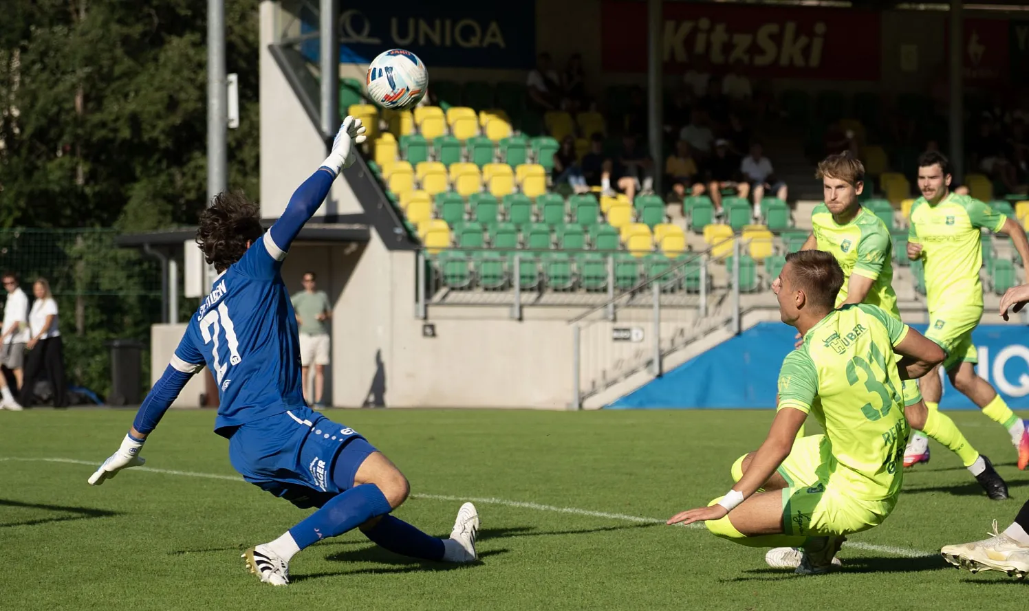 Fußball Regionalliga West Kitzbühel vs Fügen