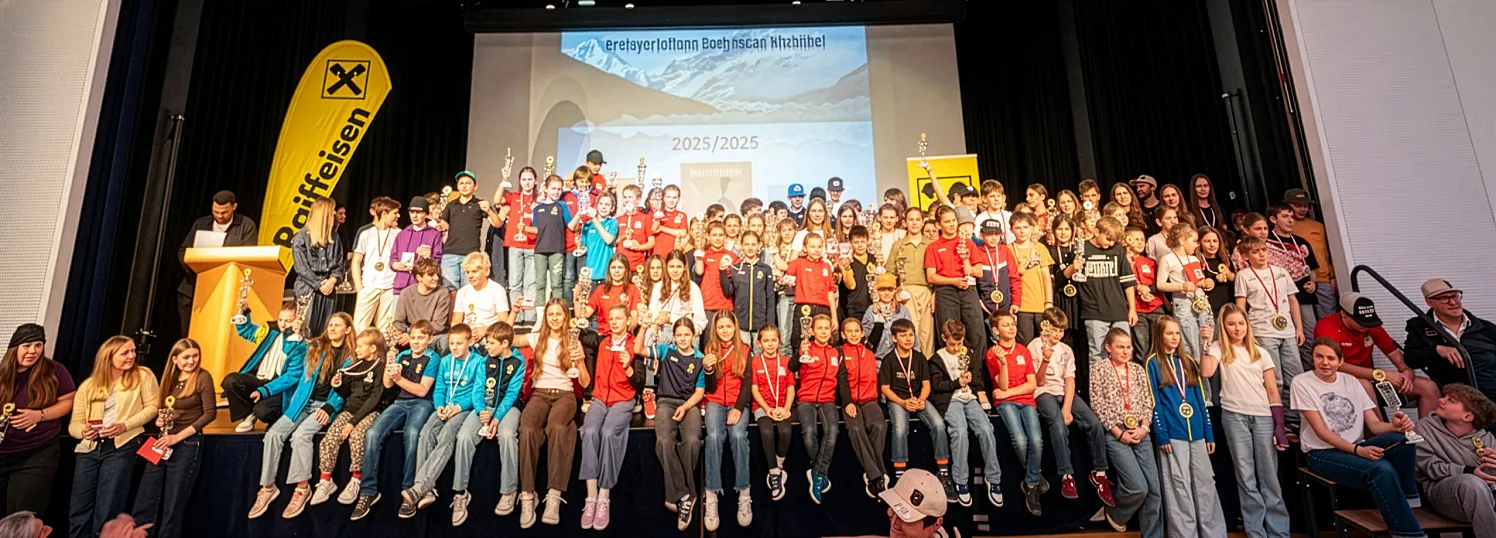 Gesamtsiegerehrung Skibezirk Kitzbühel