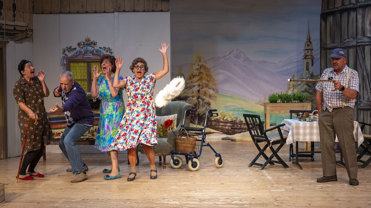 Große Aufregung in der 
Residenz Waldblick – Klein-
krimineller Franzl sorgt bei der Suche nach der Beute für Chaos