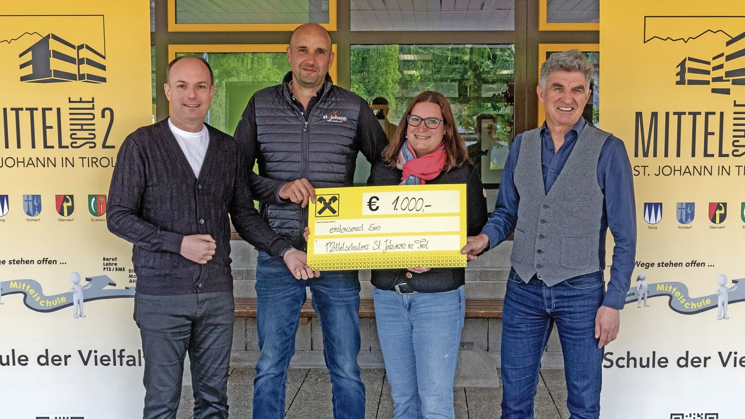 Harschbichl Spendenübergabe