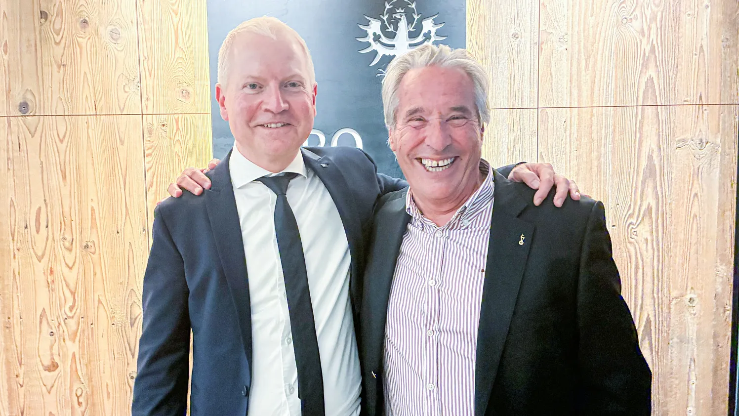 Hypo Jubiläum 40 Jahre GL Franz Aufschnaiter und Hans Spieglmayr