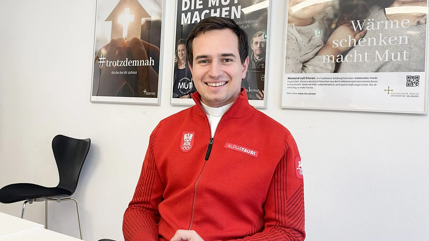 Lackner als Seelsorger bei Olympia