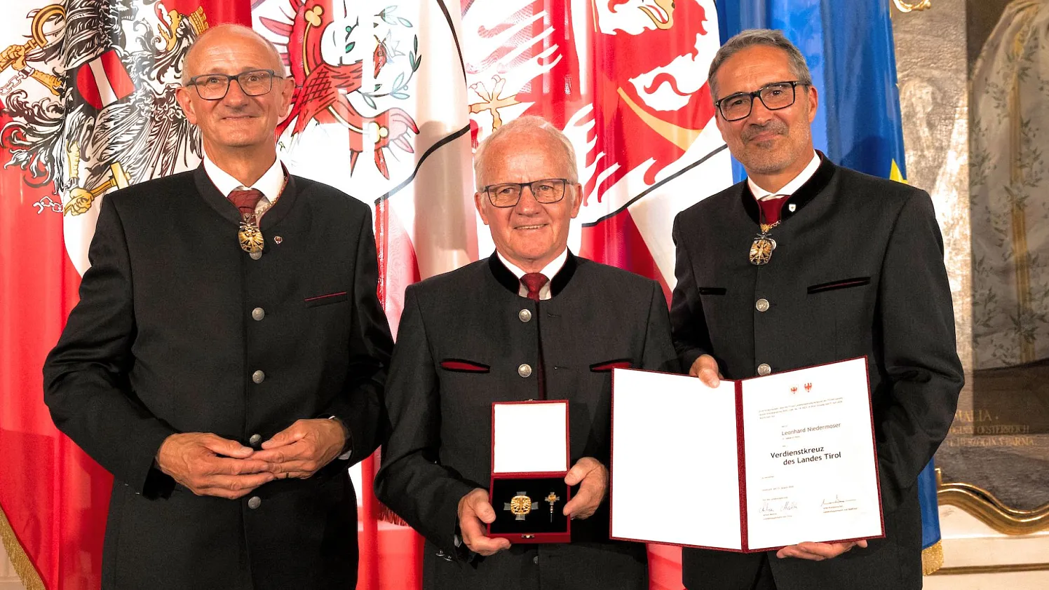Landesehrung Niedermoser Leo