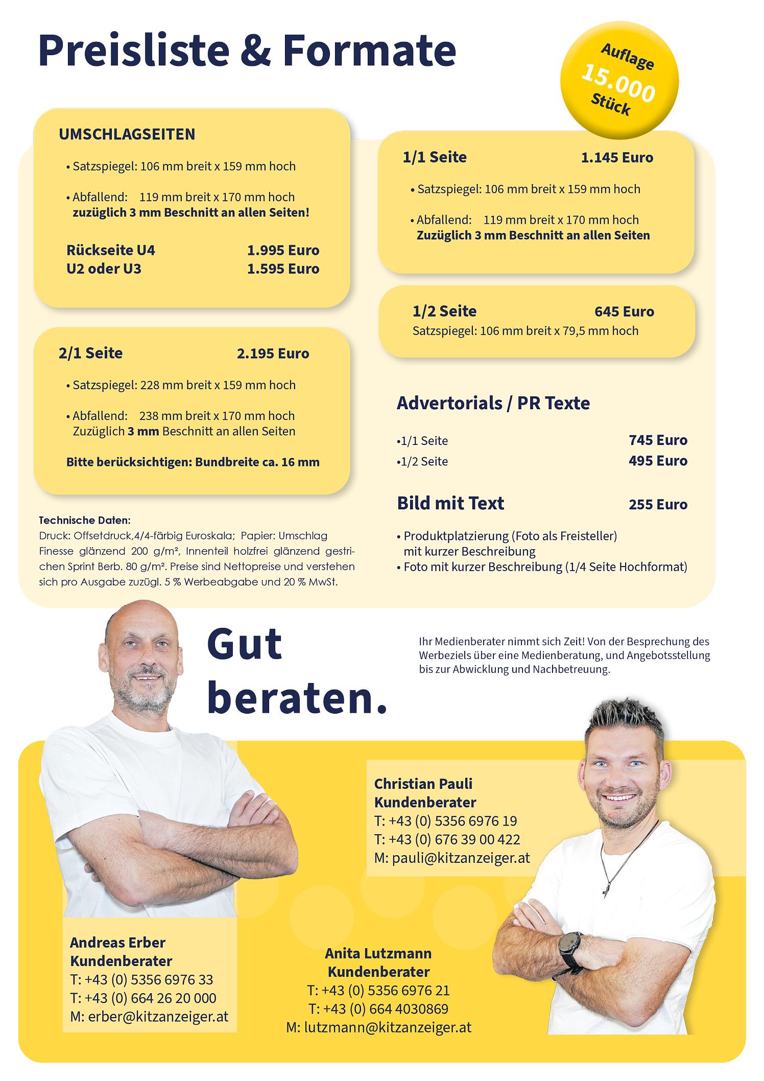 Mediadaten Servus Kitzbühel 2025