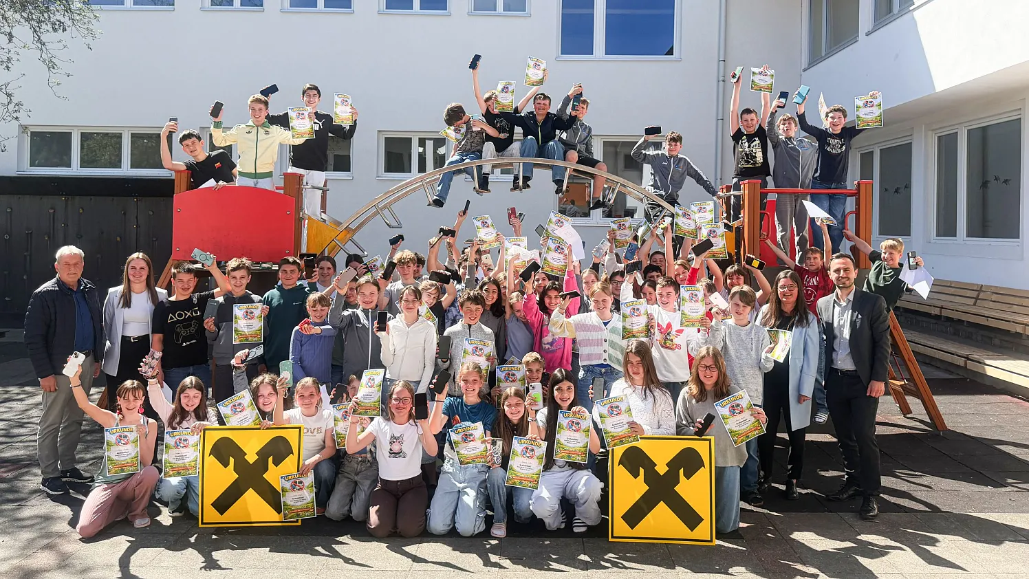 Medienfreie Woche in der Mittelschule Kirchberg
