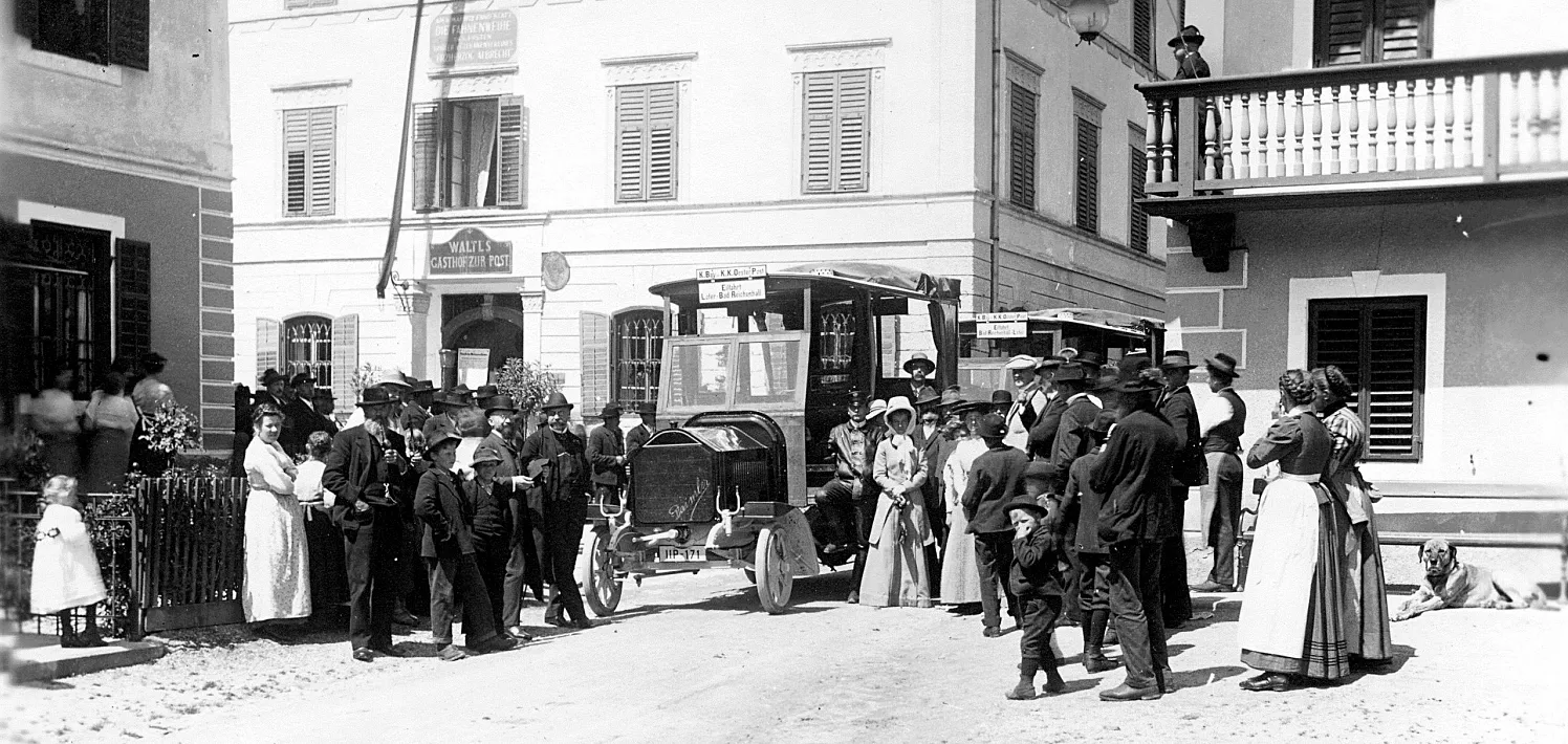 Motorpostlinie -Postauto 1911
