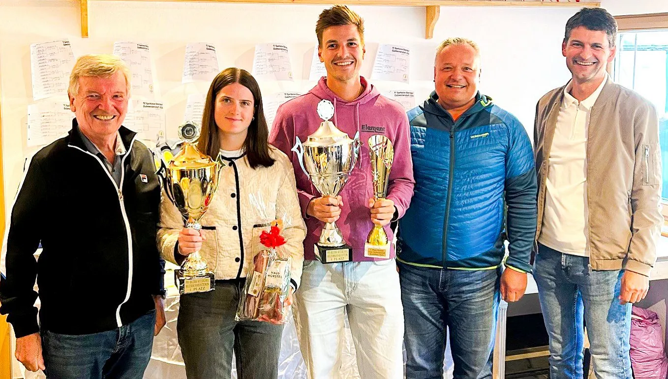 Polizeisport Siegerfoto Tennis