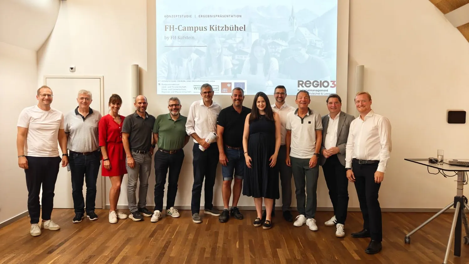 Präsentation FH Studie in Kitzbühel