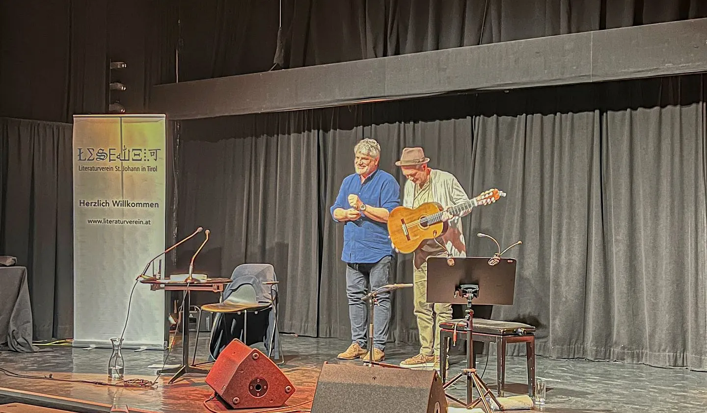 Raoul Schrott und Wolfgang Muthspiel