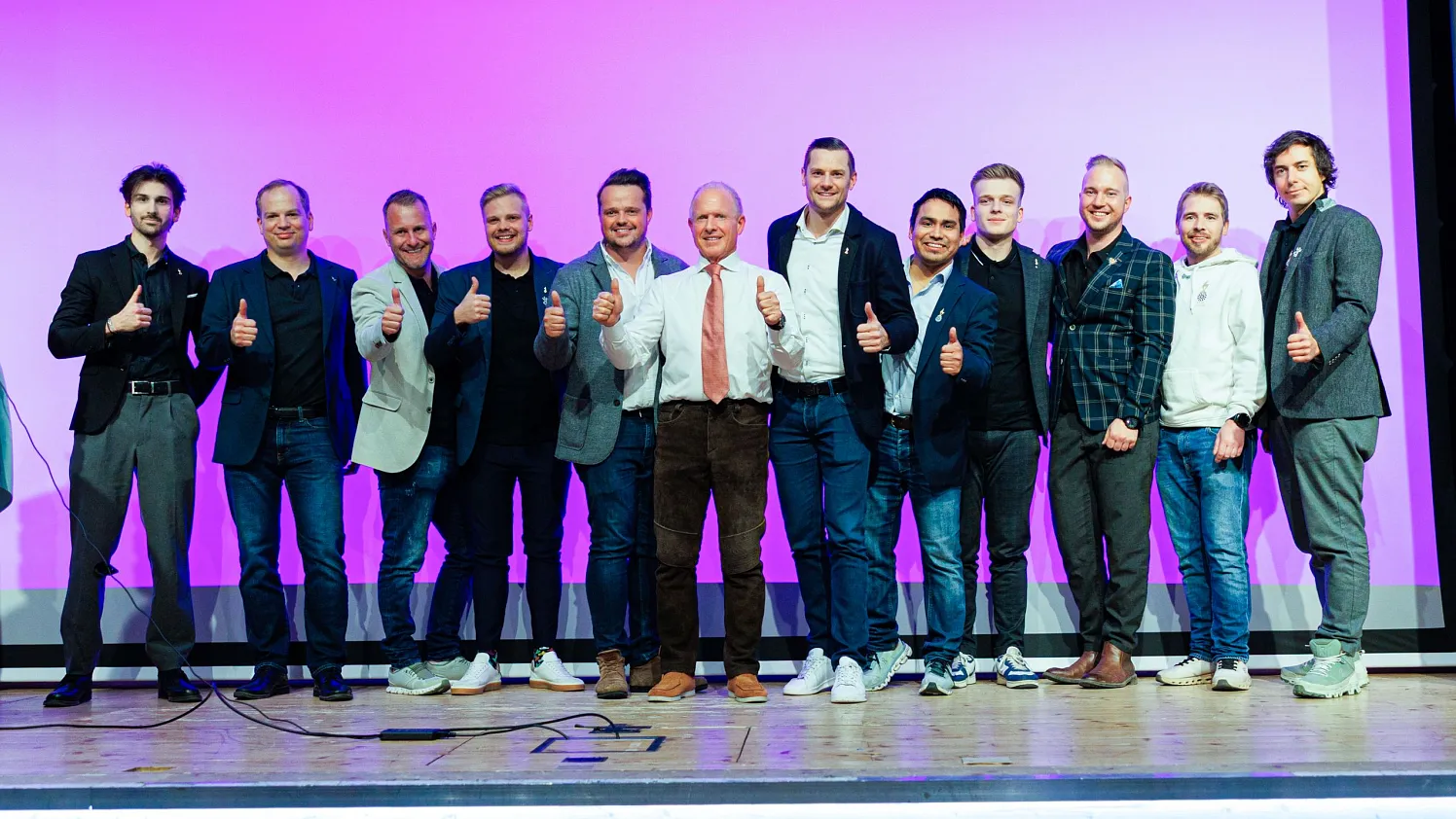 Round Tabler und Dr. Spitzbart