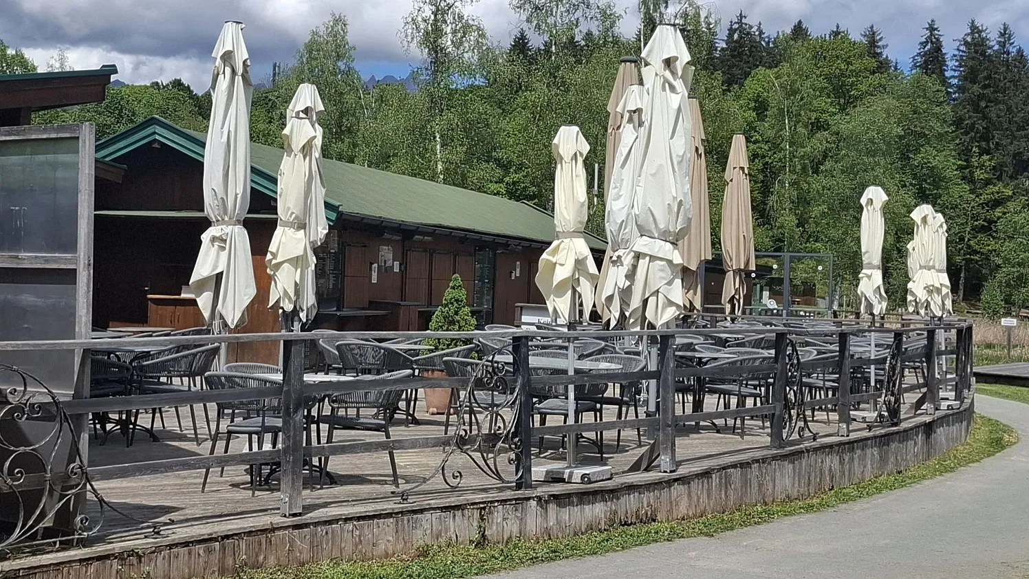 See-Buffet geschlossen