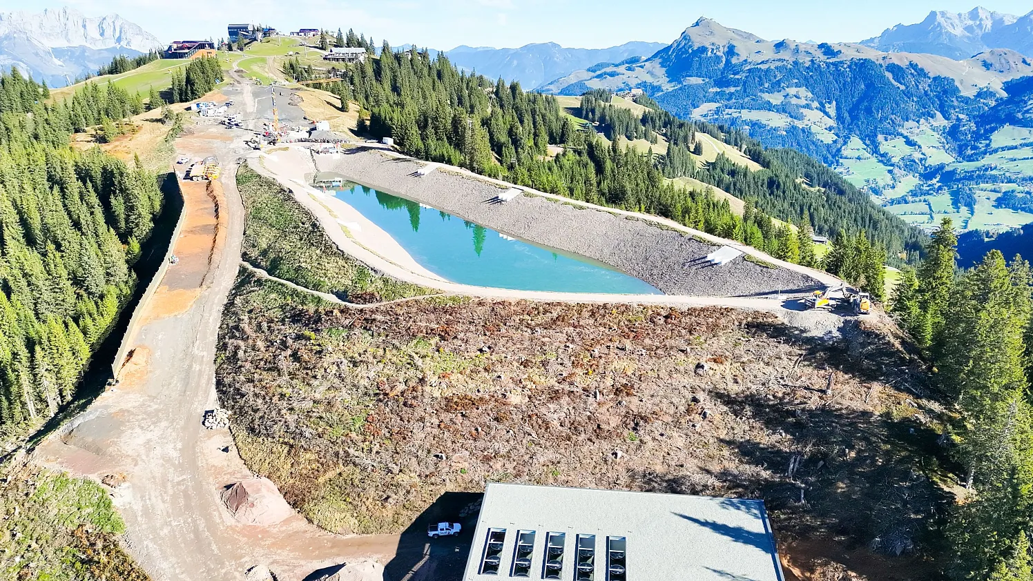 Sonnenrastsee Baustelle