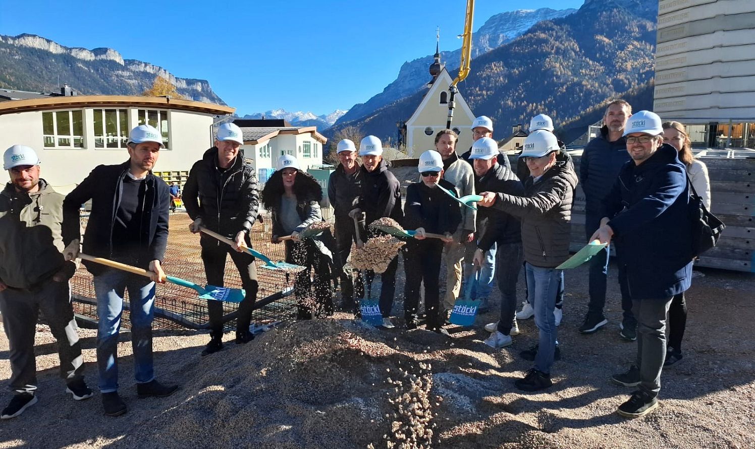 Spatenstich Kindergarten Waidring_Fusser_1