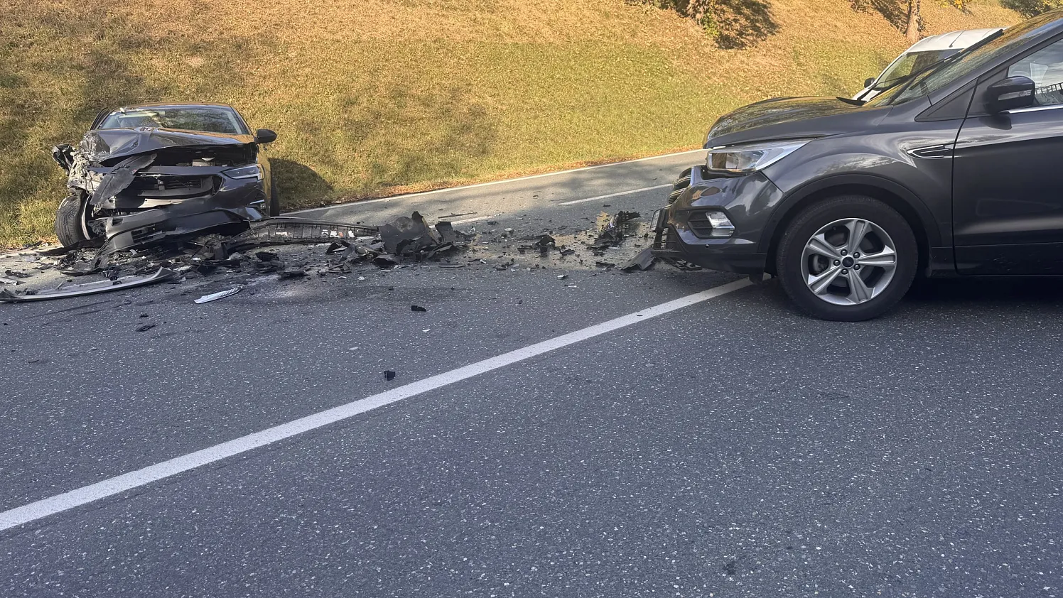 Unfall Brixentalbundesstraße_ FF Kitzbühel
