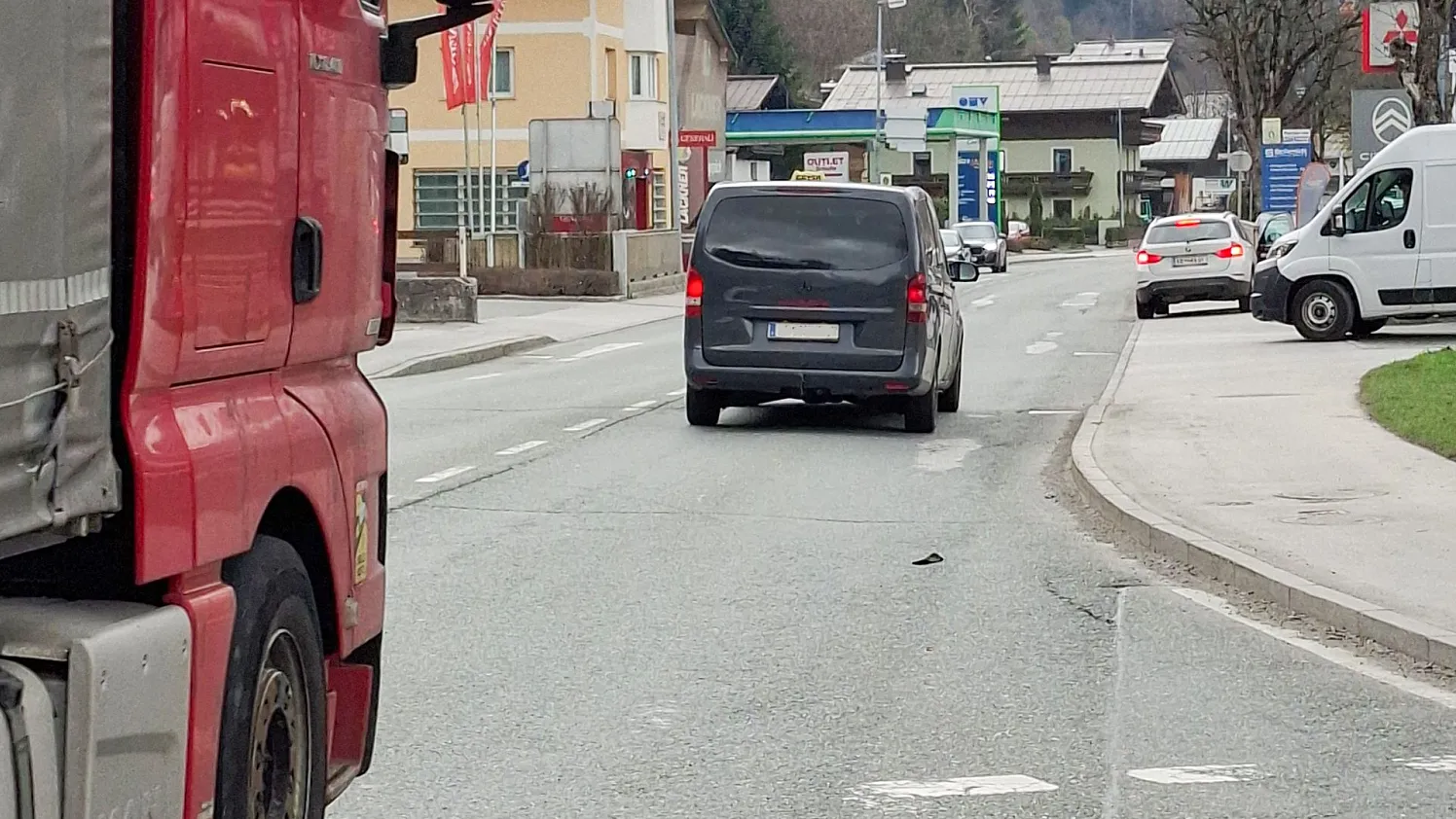 Verkehr St. johanner Straße