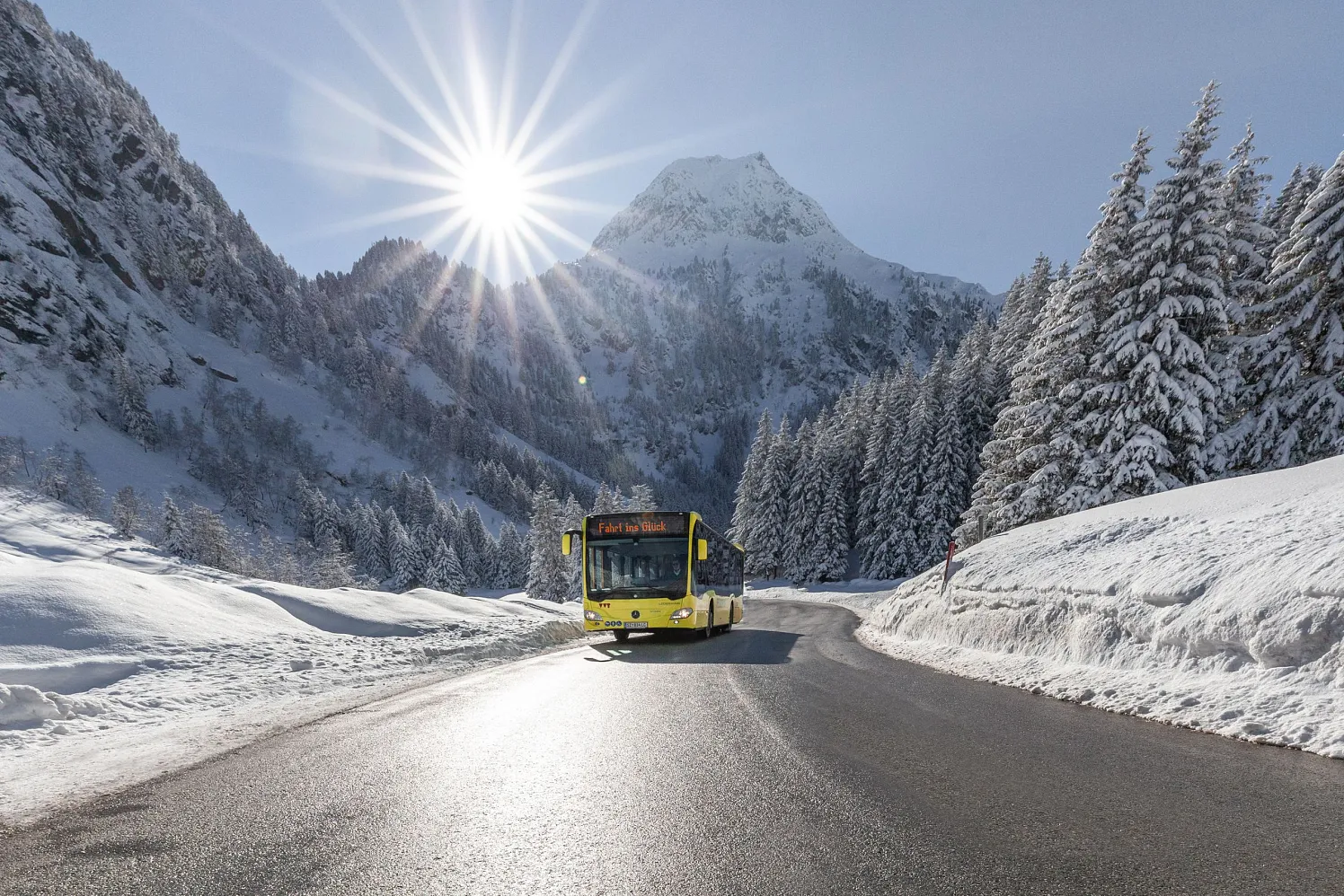 VVT Regional Bus Winterlandschaft