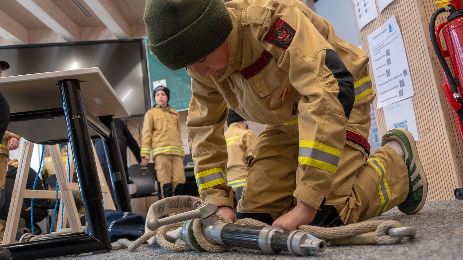 Wissenstest der Feuerwehrjugend der Bezirke Kitzbühel und Lienz in Going