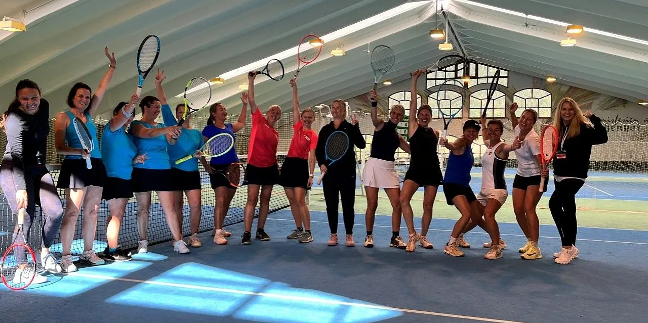 Woman Tennis Camp