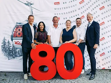80 Jahr Jubiläum Bergbahnen Westendorf