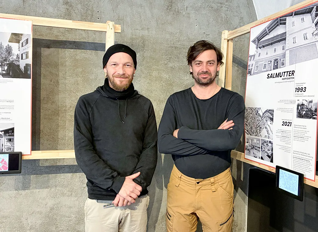 Frischer Wind für alte Bauten Christian Buchmayr und Christian Dummer