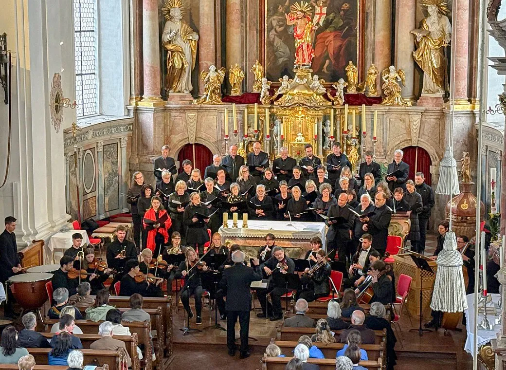 Barockes Juwel Kroenungsmesse unter der Leitung von Janos Czifra