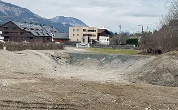 Baugrube_Haus_der_Generationen_St.Johann_Klausner