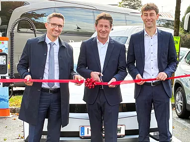 E-Ladepark St. Johann Eröffnung