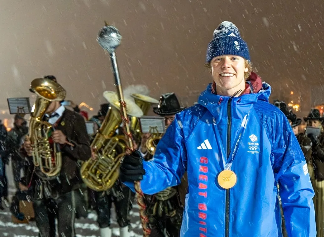 Empfang Olympiasieger Huw Nightingale in Westendorf