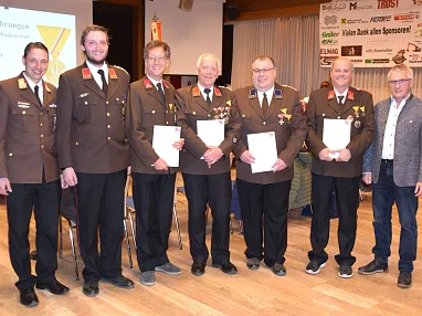 Feuerwehr Hochfilzen Ehrungen 25