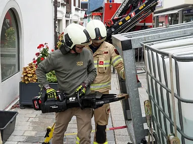 Feuerwehr St. Johann Aktion Hautnah