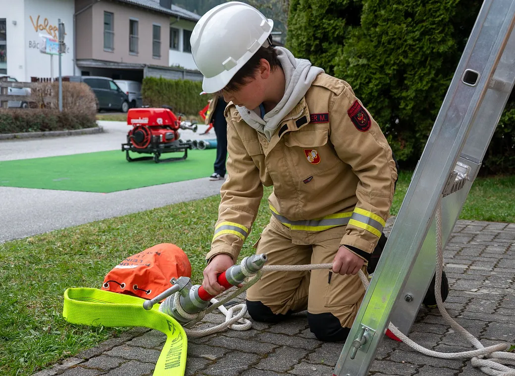 Feuerwehrprüfung Goldene Jugendleistungsabzeichen