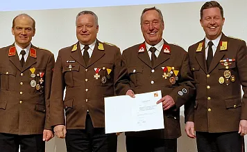 FF St Ulrich und Flecken Ehrung