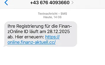 Finanz Online Spam